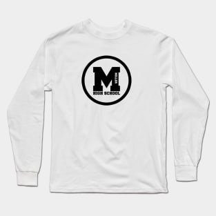 Miller Highschool V.1 black Long Sleeve T-Shirt